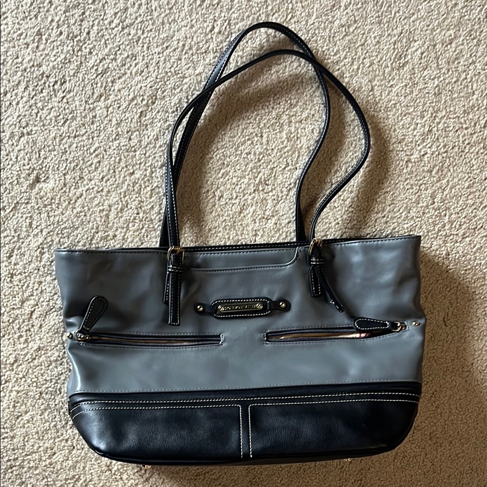Stylish Black and Gray purse